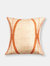 Arc Coral Silk Pillow