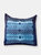 Naami Indigo Silk Pillow - Blue