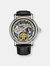 Automatic 43mm Skeleton - Silver/Black