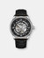 Denmark Automatic 42mm Skeleton - Silver/Black