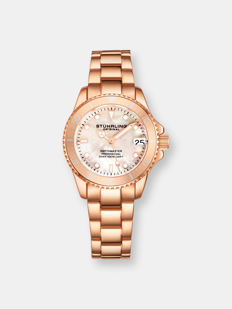 Depthmaster Quartz 32mm Fashion - Rose