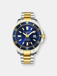 Depthmaster Quartz 42mm - Silver/Gold/Blue