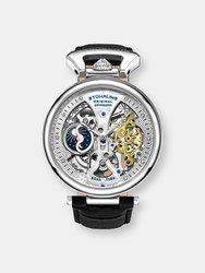 Emperor’s Grand DT  Automatic 46mm Skeleton - Silver