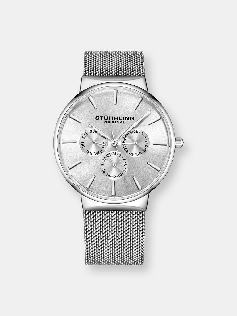 Monaco Quartz 39mm - Silver