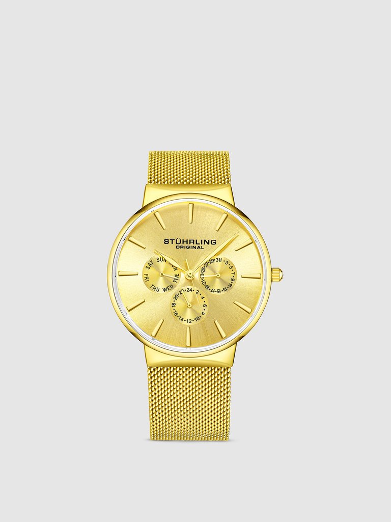 Monaco Quartz 39mm - Gold