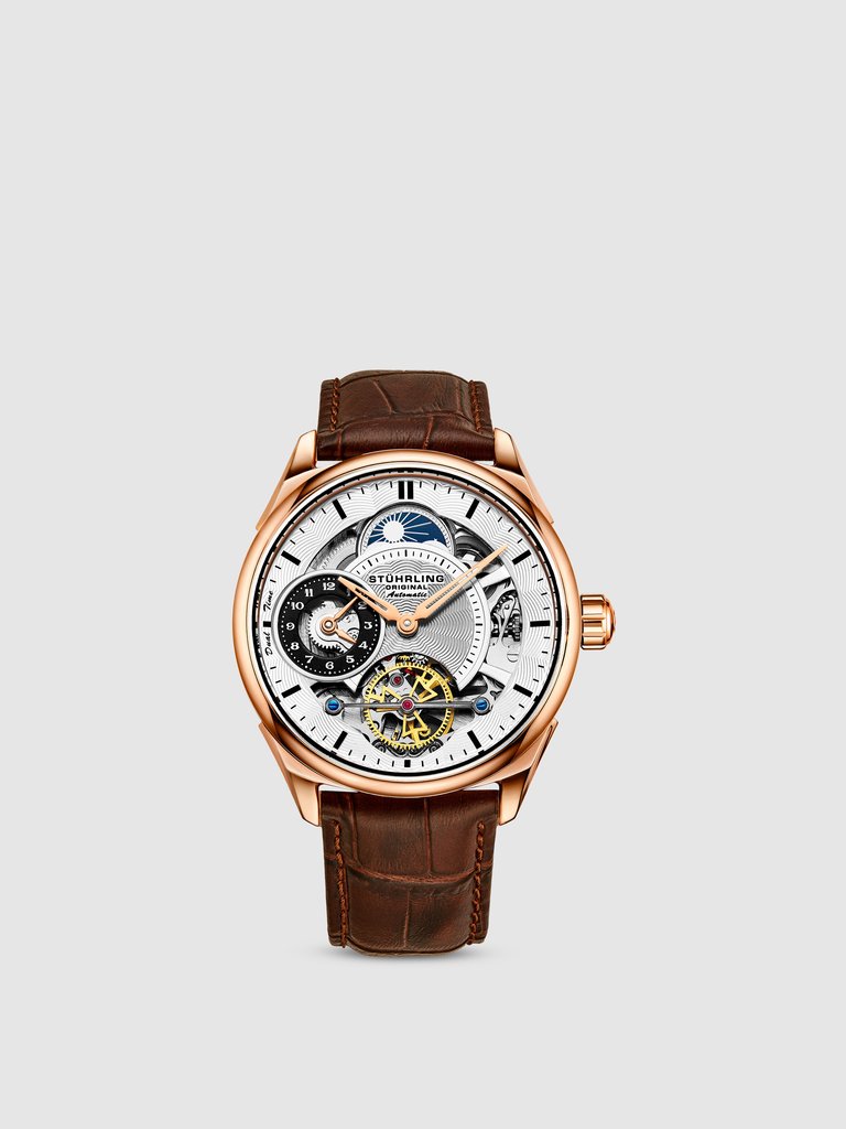 Presidia Automatic 42mm Skeleton - Rose