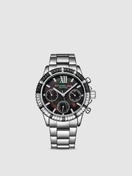 Quartz 39mm Fashion - Silver/Black