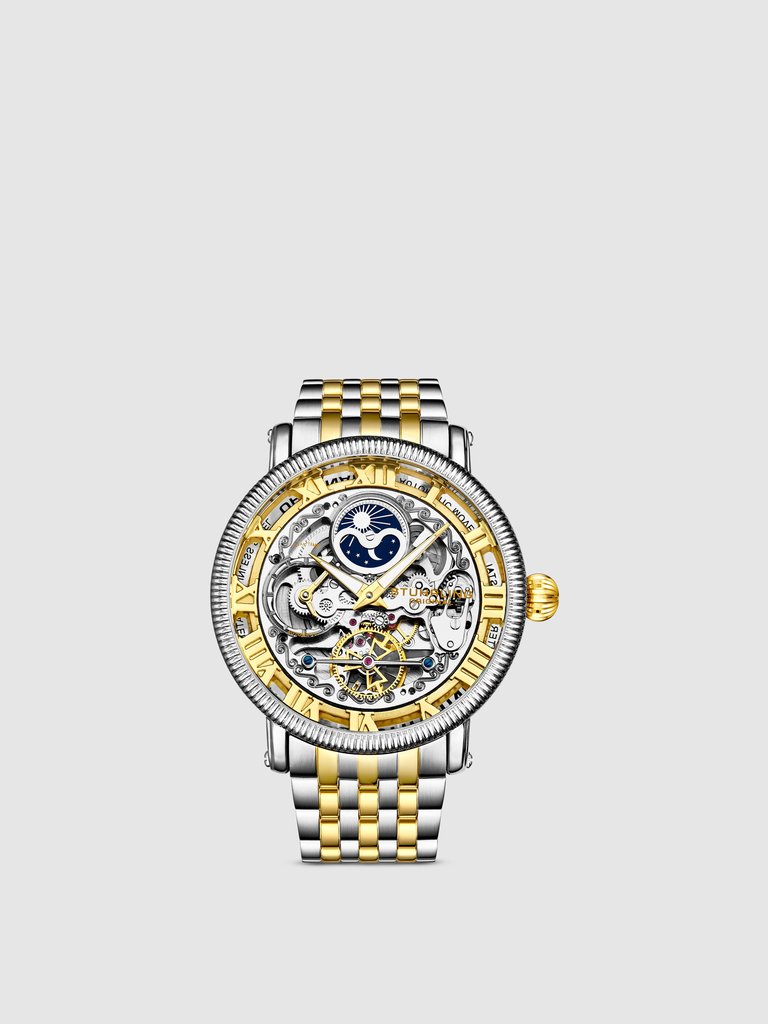 Special Reserve  Automatic 48mm Skeleton - Silver/Gold
