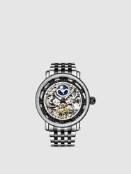 Special Reserve  Automatic 48mm Skeleton - Silver/Black