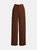 Pocket Pant w/ Front Zip - Brown