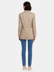 Benito Plaid Blazer 