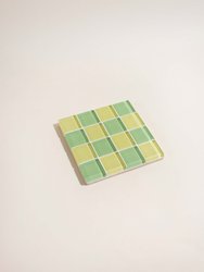 Glass Tile Coaster - Baby Corn