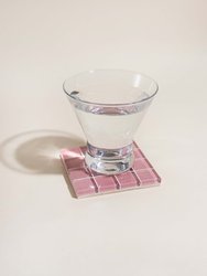 Glass Tile Coaster - It's Heart - It's Heart