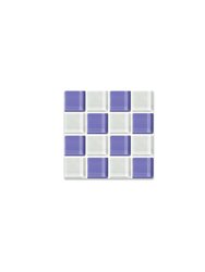 Glass Tile Coaster - Lavender Latte