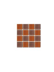 Glass Tile Coaster - Salted Caramel Dark Chocolate