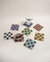 Glass Tile Coaster - Sea Salt Dark Chocolate