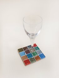 Glass Tile Coaster - The Autumn Sprinkles - The Autumn Sprinkles