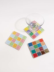 Glass Tile Coaster - The Spring Sprinkles