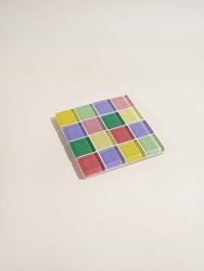 Glass Tile Coaster - the Summer Sprinkles