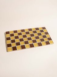 Glass Tile Decorative Tray - Toffee & Almond Dark Chocolate