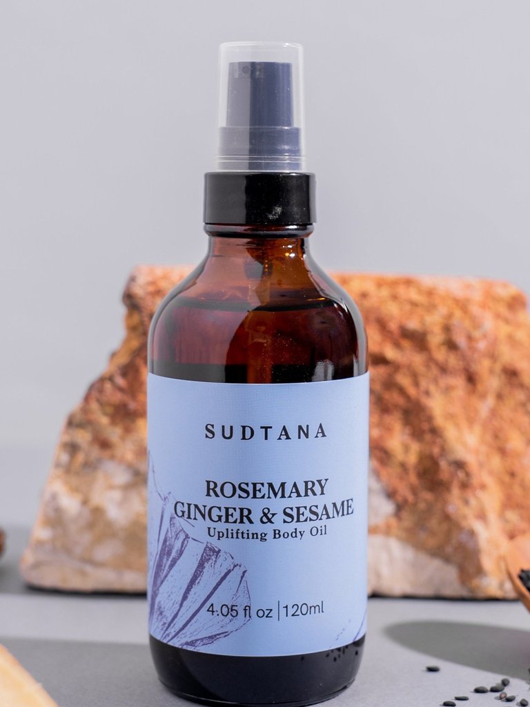 Rosemary, Ginger & Sesame Uplifting Body Oil