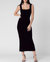 Black Knitted Cut Out Dress - Black