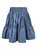 Blue Flared Skirt