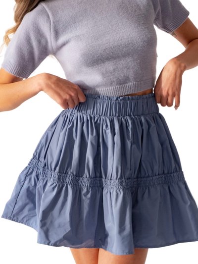 Summer Wren Blue Flared Skirt product