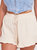 Linen Flared Short