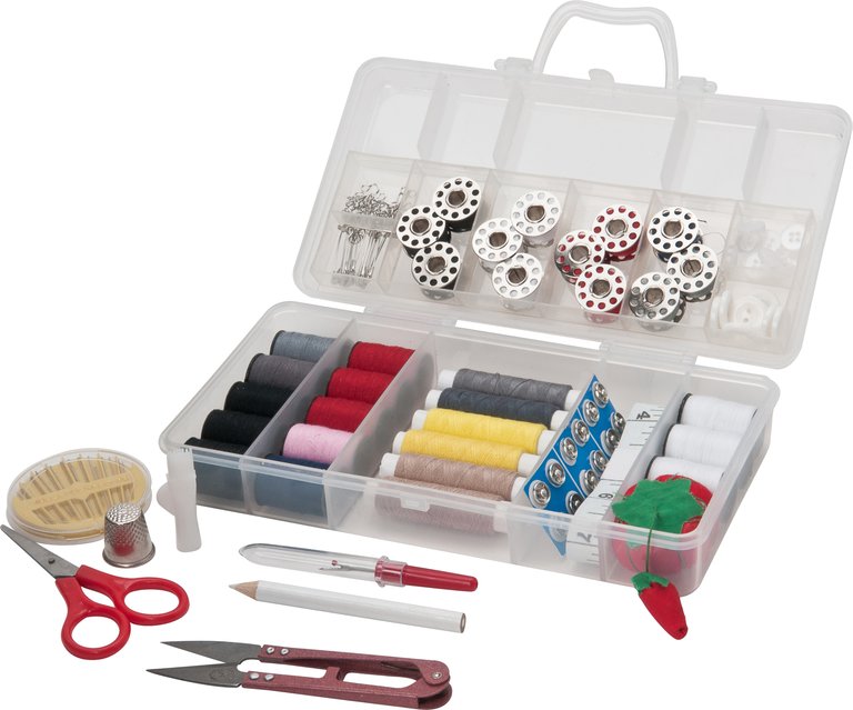 Home Essentials Sewing Kit - White