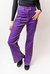 June Corduroy Pant In Purple - Purple