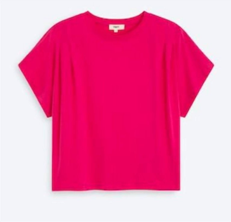 Massy Tee In Bright Pink