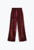 Pantalon Jazz Velvet Trouser In Bordeaux