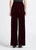 Pantalon Jazz Velvet Trouser In Bordeaux