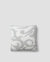 Casablanca Throw Pillow - Cloud Grey - Off White