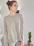 Cosset Relaxed Pullover - Moon over Malta Grey