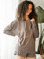 Cosset Relaxed Pullover - Chocolate