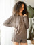 Cosset Relaxed Pullover - Chocolate