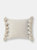 Pom Pom Throw Pillow - Sahara Tan