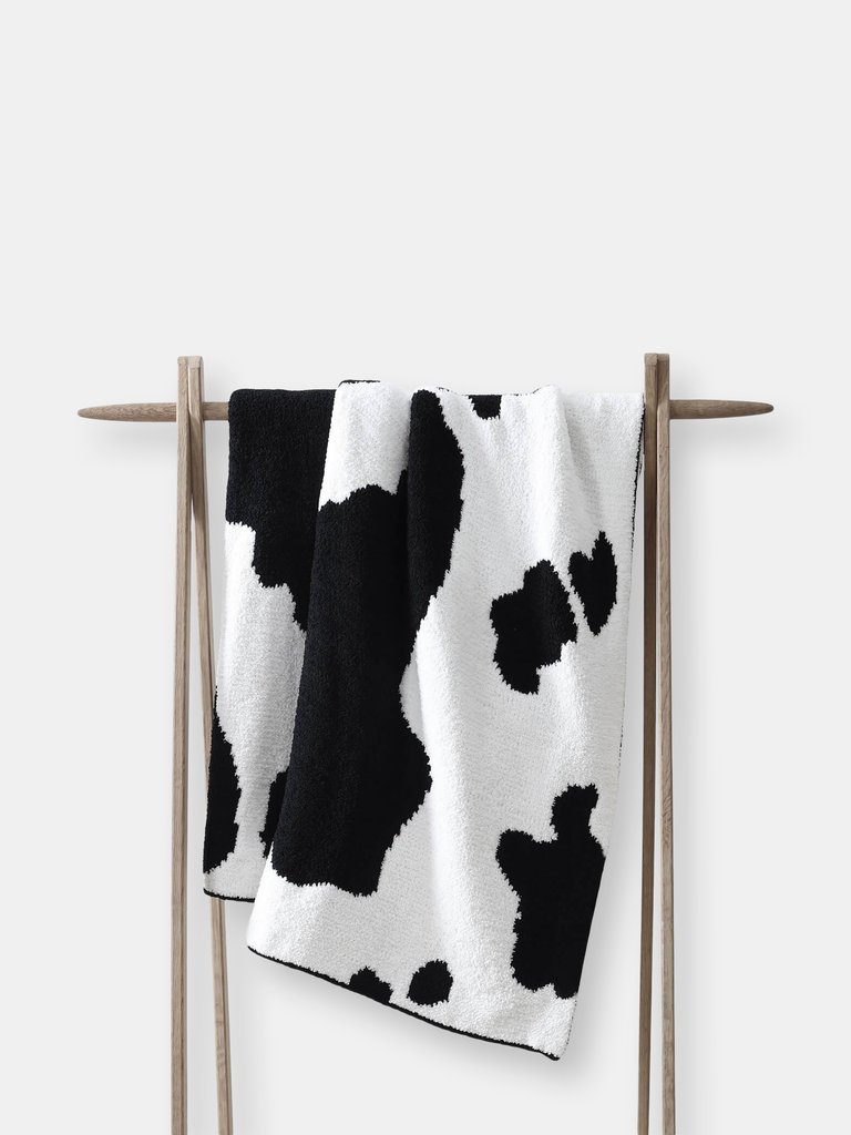 Prairie Throw - Black - Off White