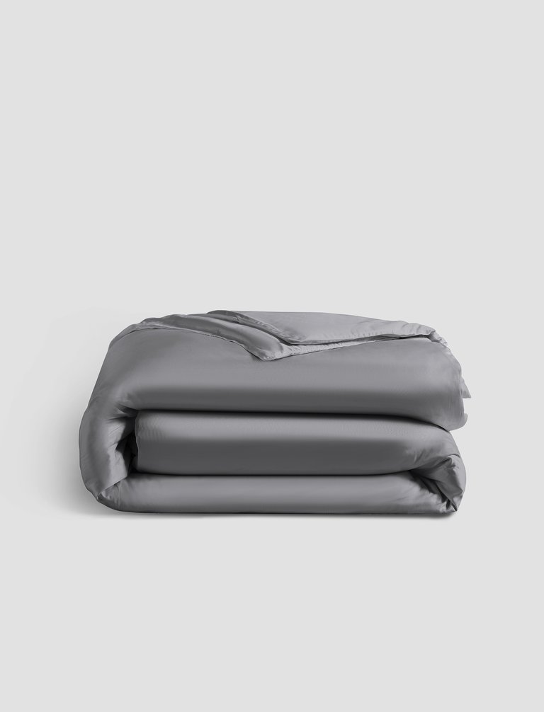 Premium Bamboo Duvet Cover - Coal