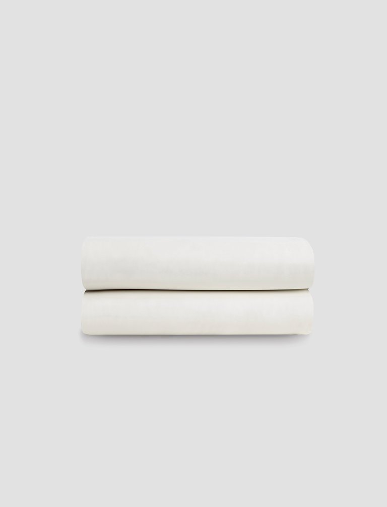 Premium Bamboo Flat Sheet - Buttermilk