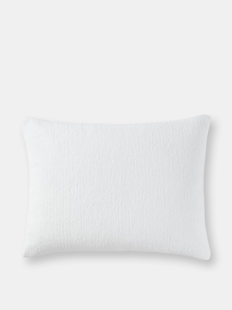 Snug + Bamboo Sham Set - Clear White