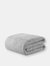 Snug Basketweave Comforter - Cloud Grey