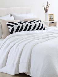 Snug Comforter - Clear White