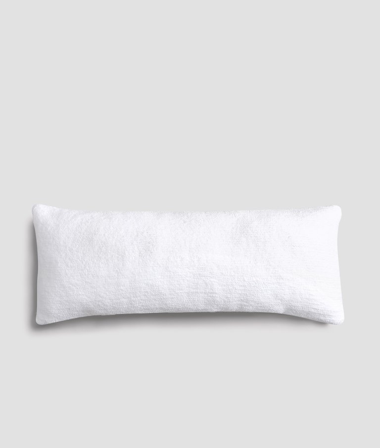 Snug Lumbar Pillow - Clear White