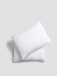 Snug Sham Set - Clear White