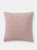 Snug Throw Pillow - Rusty Rose