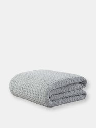 Snug Waffle Comforter - Cloud Grey