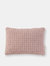 Snug Waffle Mini Pillow - Rusty Rose